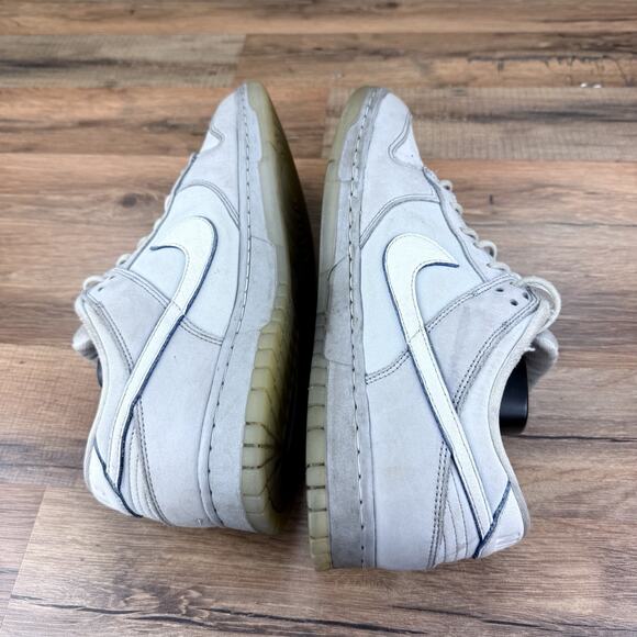 Nike Size 11 Leather Sneaker Dunk Low Wolf Grey Pure Platinum main image 5
